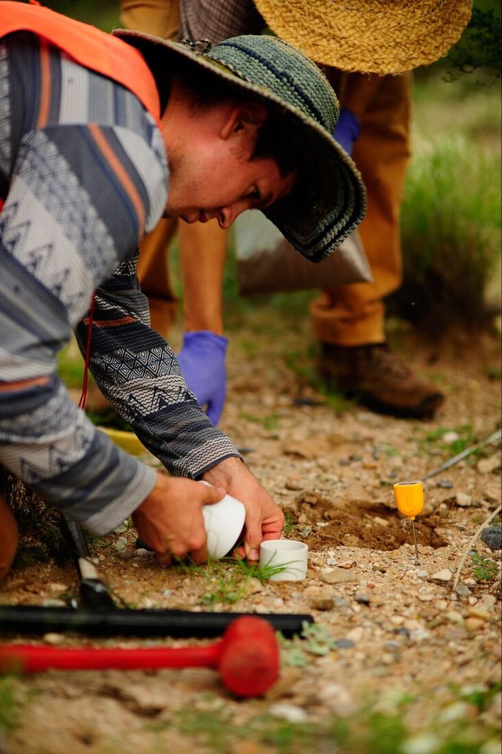 Soil surveys for NEON in Tucson, AZ